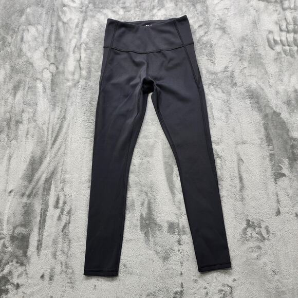 IVL Collective Pants - IVL Collective Leggings Womens 4 Black Everyday Sculpted Pull On Ankle Yoga Gym